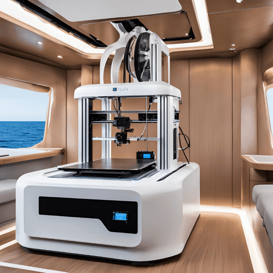 Image for "3D printing onboard: a solution for hard-to-find spare parts?"