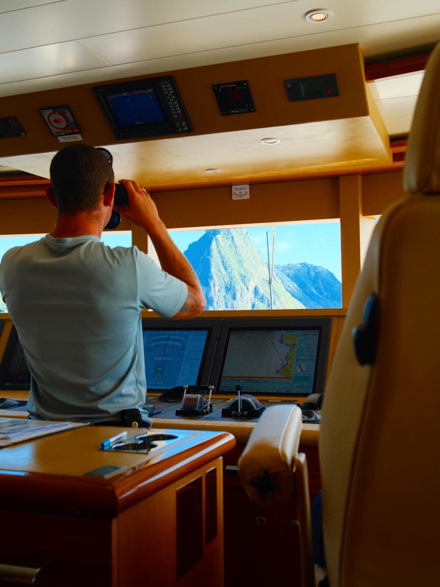 Trusted at the helm. Chosen for the long run. Superyacht Captain at the helm