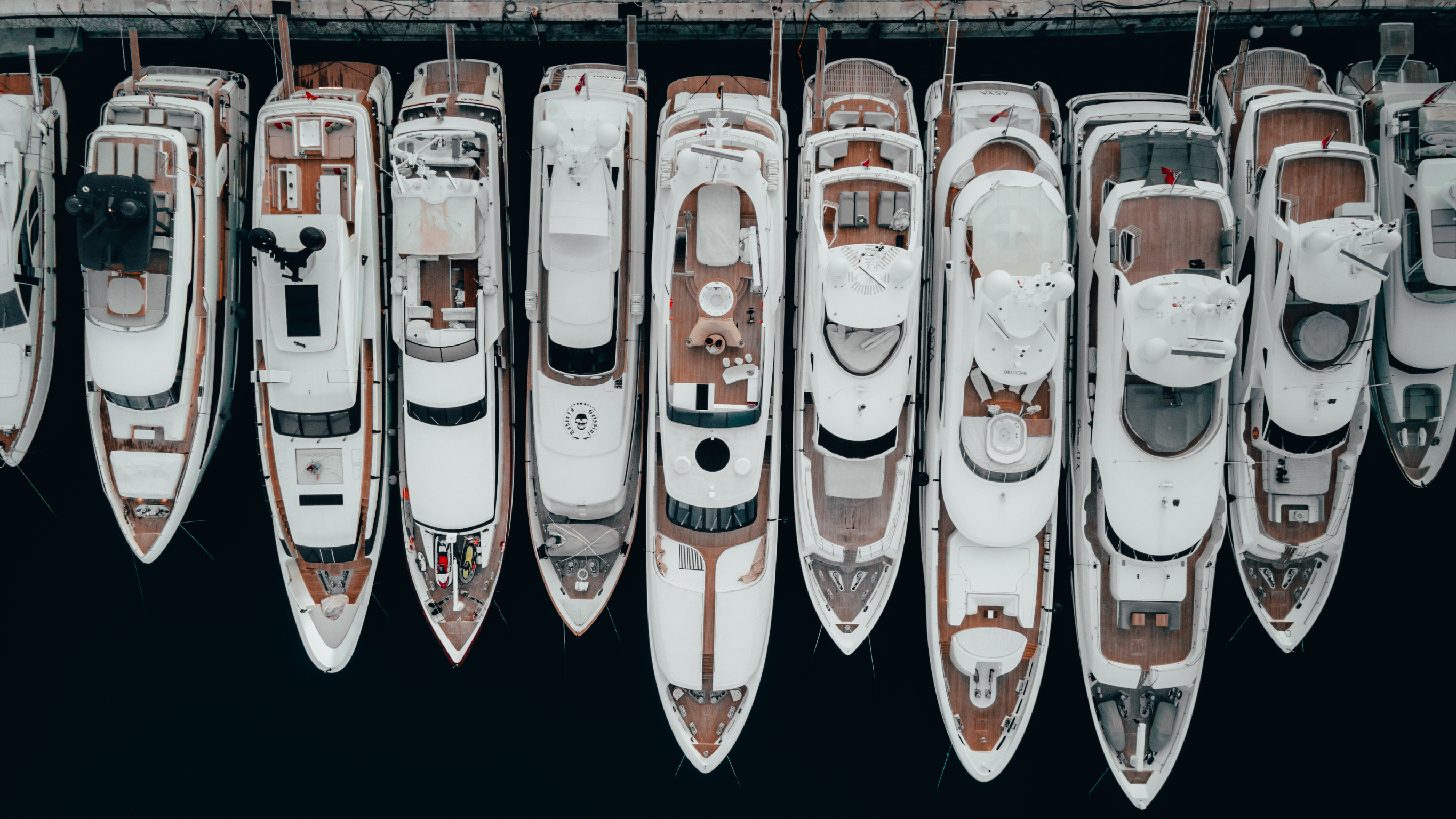 Superyacht Usage - Lined up in Nice_CREDIT william_bruce_sml