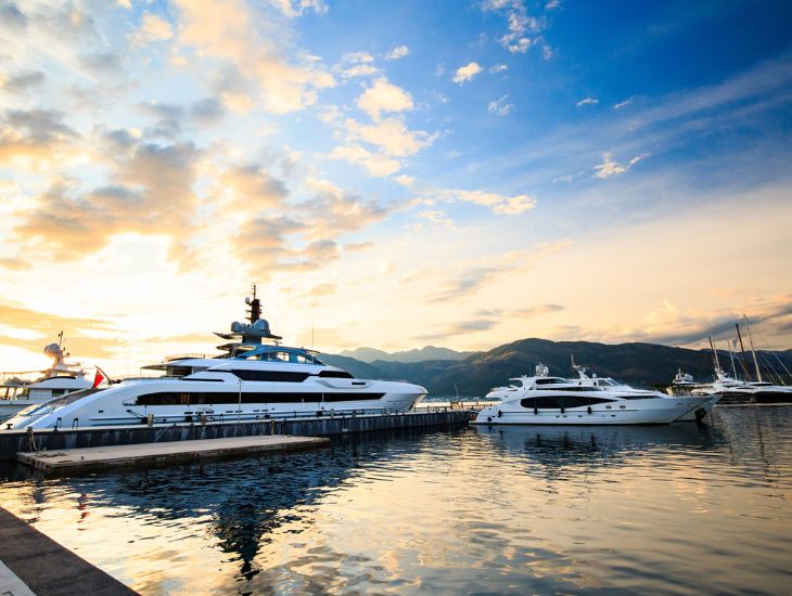 smaller superyachts