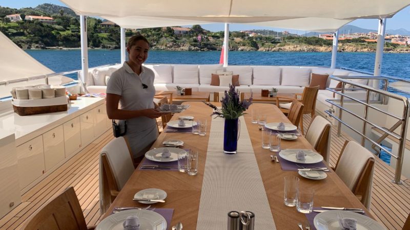 temping as yacht crew